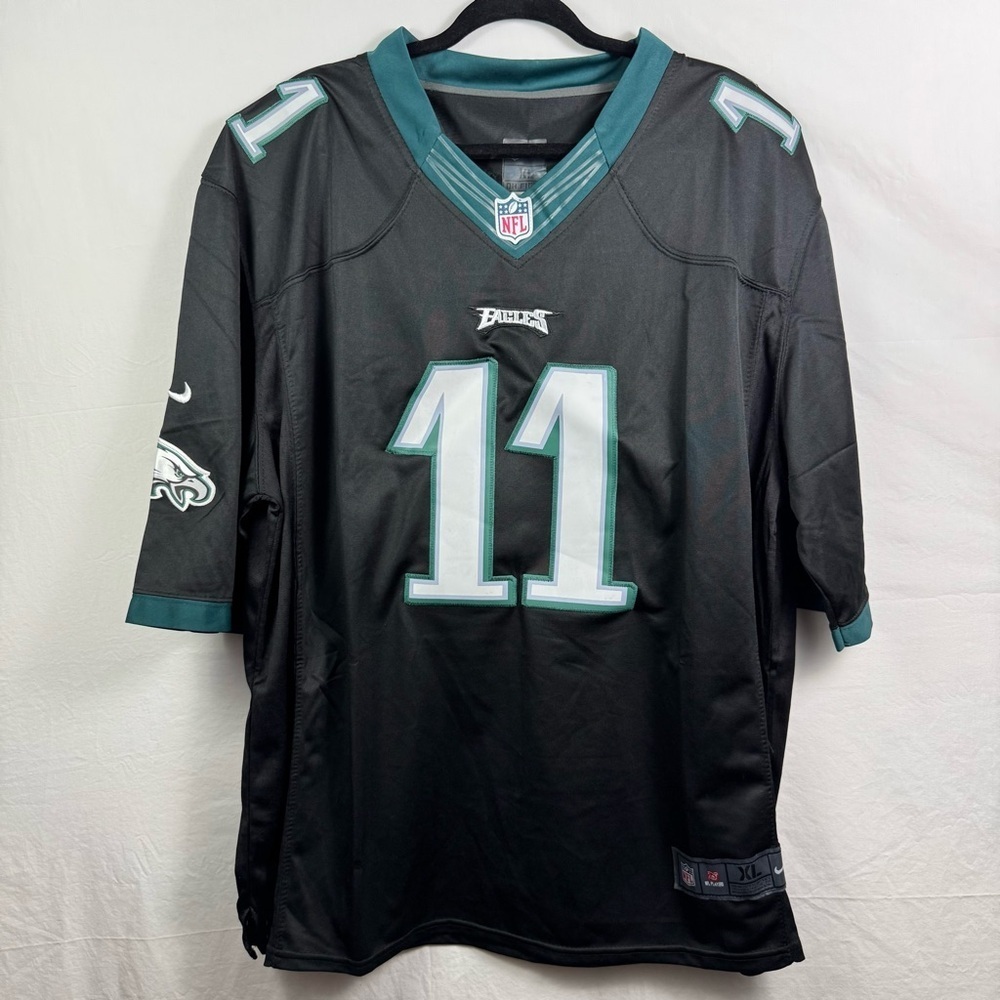 NFL Eagles Black On-Field Jersey Size XL